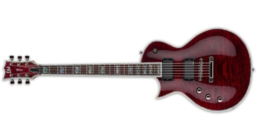 LTD EC-1000 STBC LH SEE THRU BLACK CHERRY